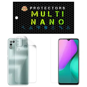 Multi Nano X-SFT Screen Protector For Infinix Hot 11 Play with back skin