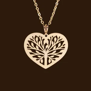 گردنبند نقره زنانه مدل h400