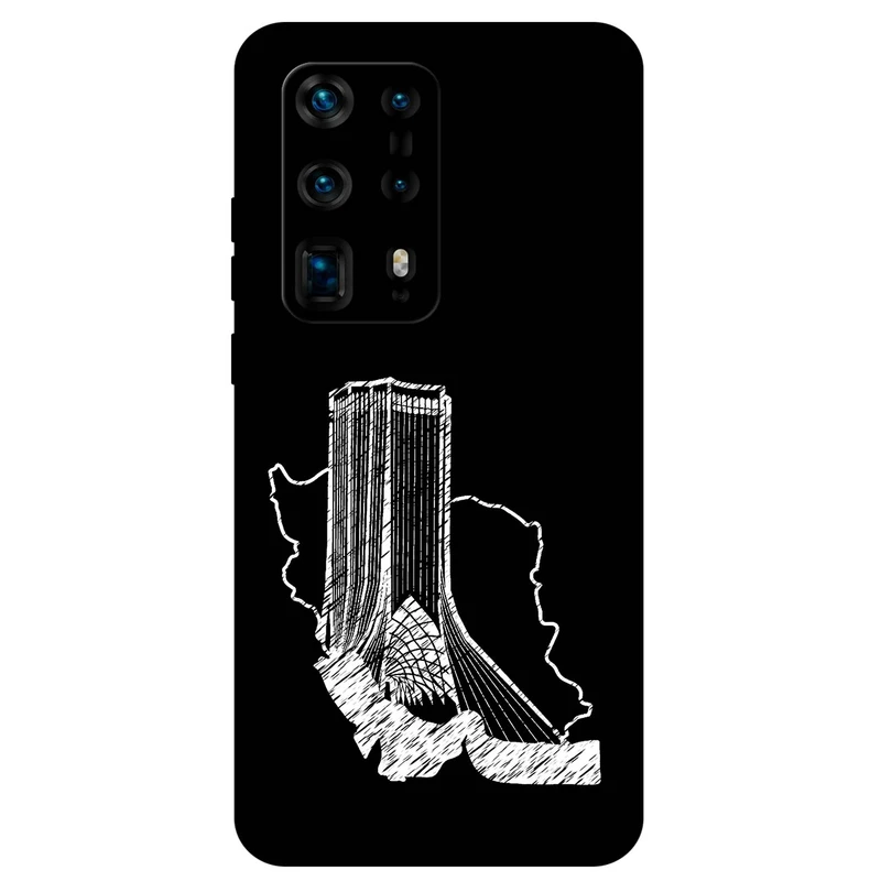 کاور مگافون طرح برج آزادی مدل 1628 مناسب برای گوشی موبایل هوآوی P40 Pro Plus
