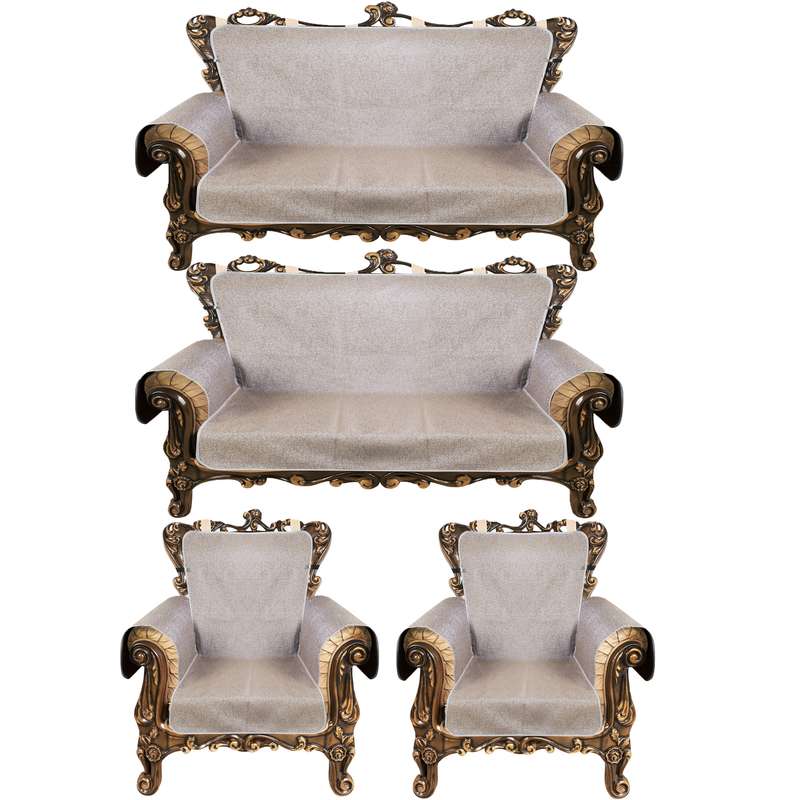 کاور مبلمان 8 نفره چینش مدل NEW4 مجموعه 4 عددی