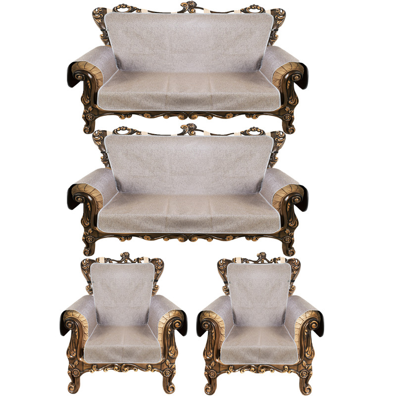 کاور مبلمان 8 نفره چینش مدل NEW4 مجموعه 4 عددی