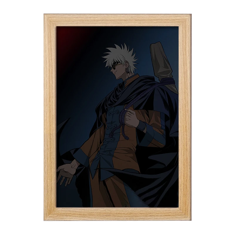 تابلو خندالو مدل انیشی انیمه رورونی کنشین کد 34887