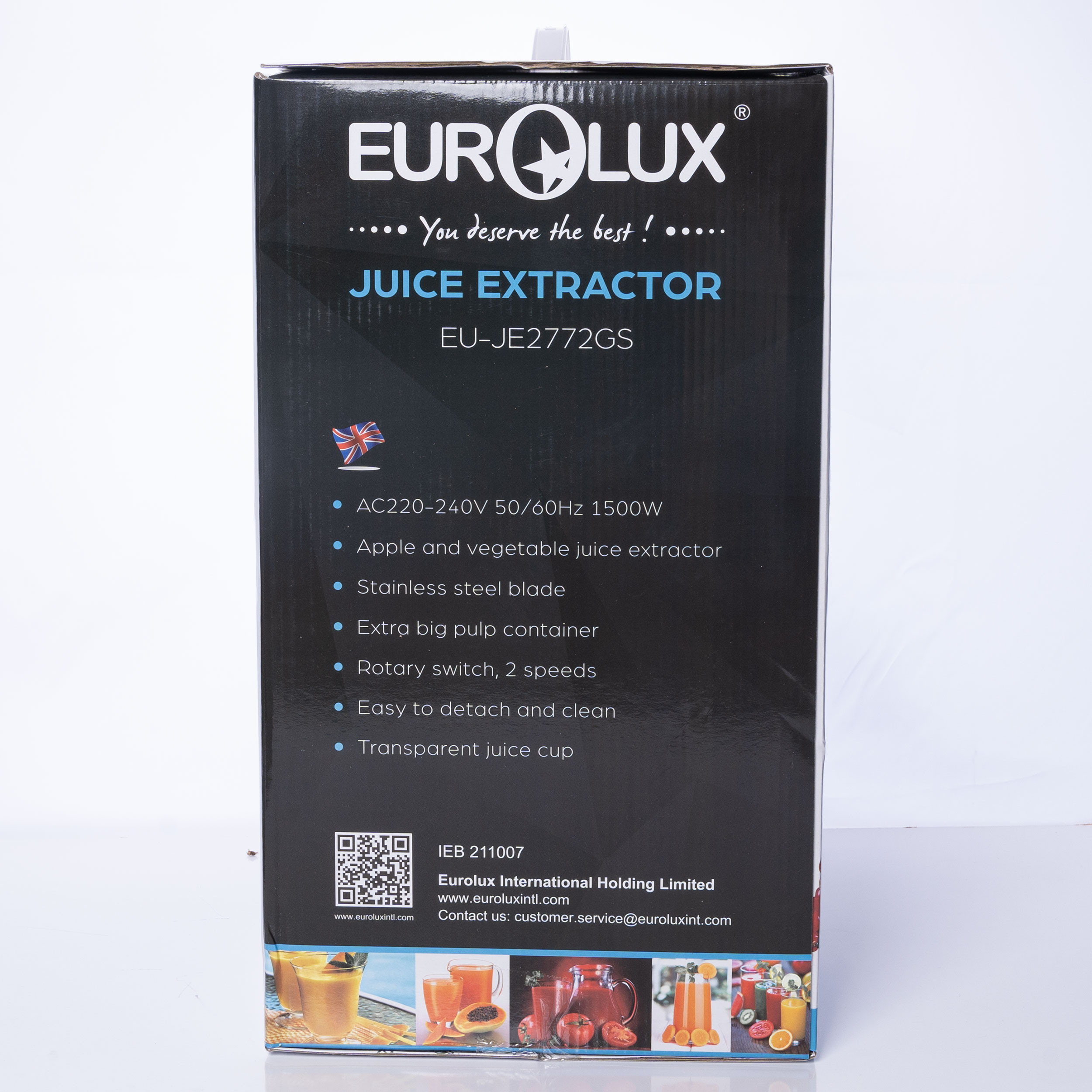 آبمیوه گیری یورولوکس مدل EU-JE2772GS