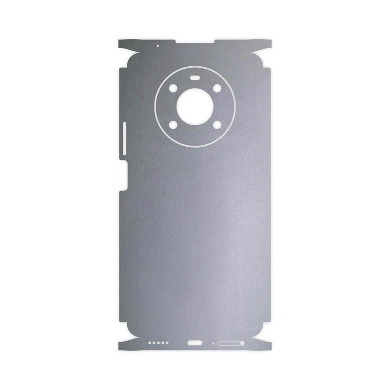 برچسب پوششی ماهوت مدل Matte-Silver-FullSkin مناسب برای گوشی موبایل آنر X9 4G