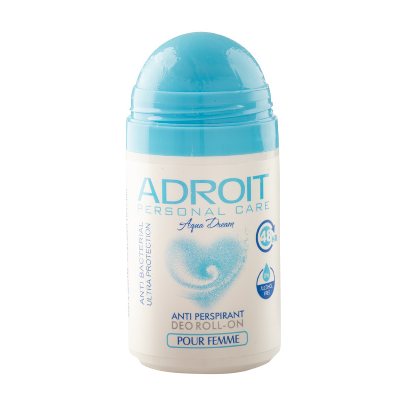 دئودورانت ضد تعریق زنانه آدرویت مدل آکوا دریم حجم 50 میلی لیتر
