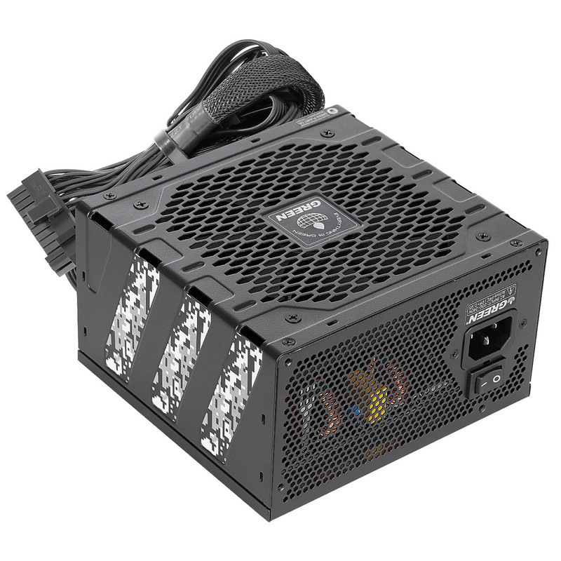 منبع تغذیه کامپیوتر 800W وات گرین مدل GP800A-GED V3.1 (ATX 3.1)