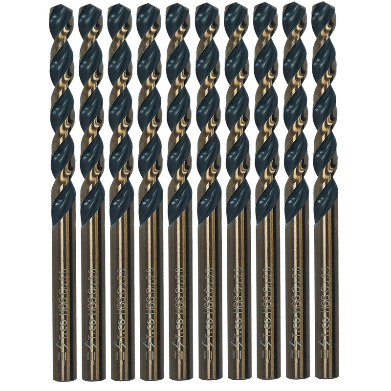 مته کبالت استیکو مدل HSSCO سایز 5 میلیمتر مجموعه 10 عددی مته کبالت استیکو مدل HSSCO سایز 5 میلیمتر مجموعه 10 عددی