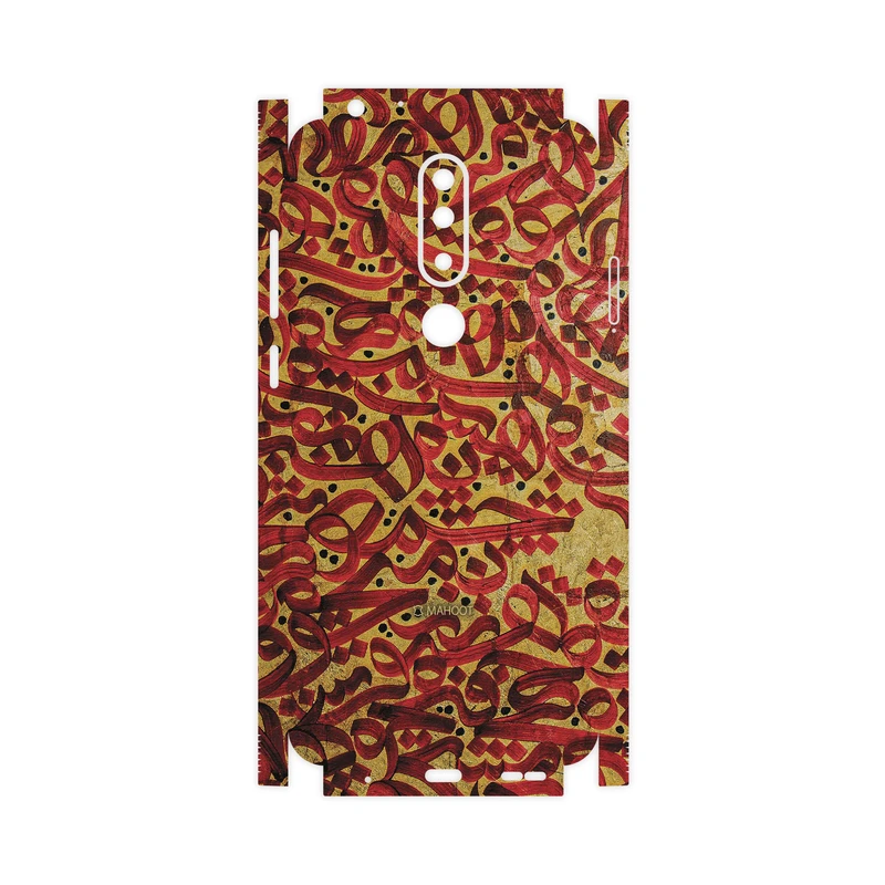 برچسب پوششی ماهوت مدل Nastaliq-6-FullSkin مناسب برای گوشی موبایل نوکیا 5.1 Plus
