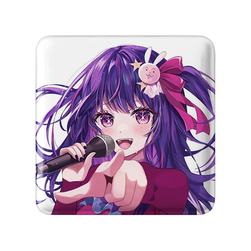 مگنت خندالو طرح آی انیمه اوشی نو کو مدل مربعی کد 31222