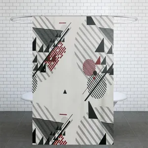 پرده حمام کد PH245 سایز 180x200 سانتی متر