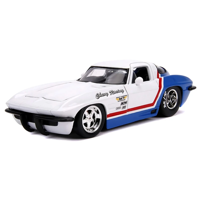 ماکت ماشین جادا مدل CHEVROLET CORVETTE STINGRAY کد 1963 ماکت ماشین جادا مدل CHEVROLET CORVETTE STINGRAY کد 1963