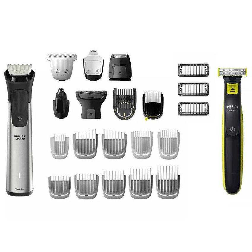 ست ماشین اصلاح موی صورت و بدن فیلیپس مدل MG9510 به همراه ماشین اصلاح وان بلید - - 2