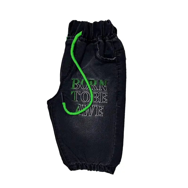 شلوارک جین پسرانه مدل دنل داک اردکی کد 1249