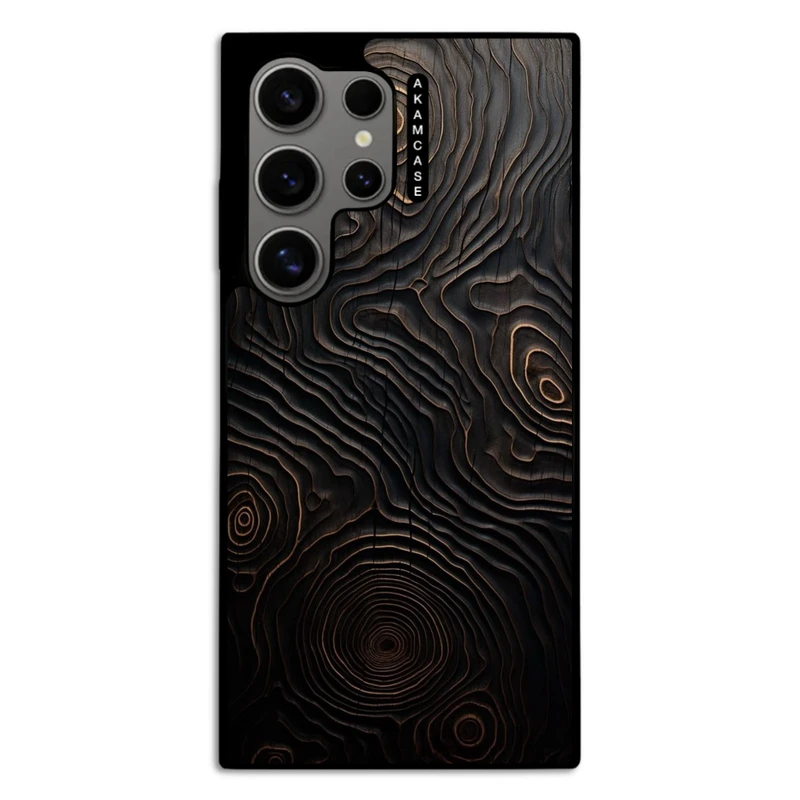 کاور آکام مدل AMC-WSGS24U-WOOD-10 مناسب برای گوشی موبایل سامسونگ Galaxy S24 Ultra