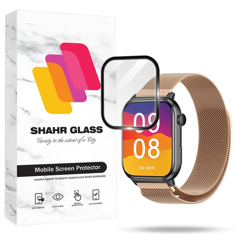 محافظ صفحه نمایش شهر گلس مدل PMMS20 مناسب برای ساعت هوشمند شیائومی IMILAB W02