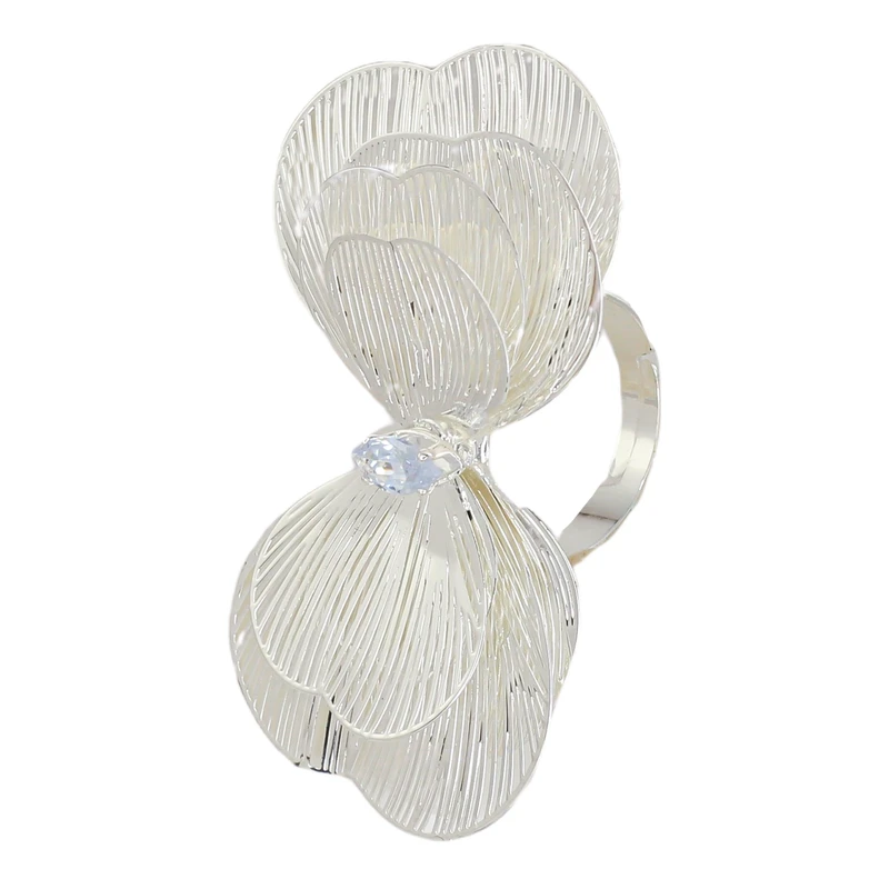 انگشتر زنانه زودیکا مدل گل توری کد AAE662