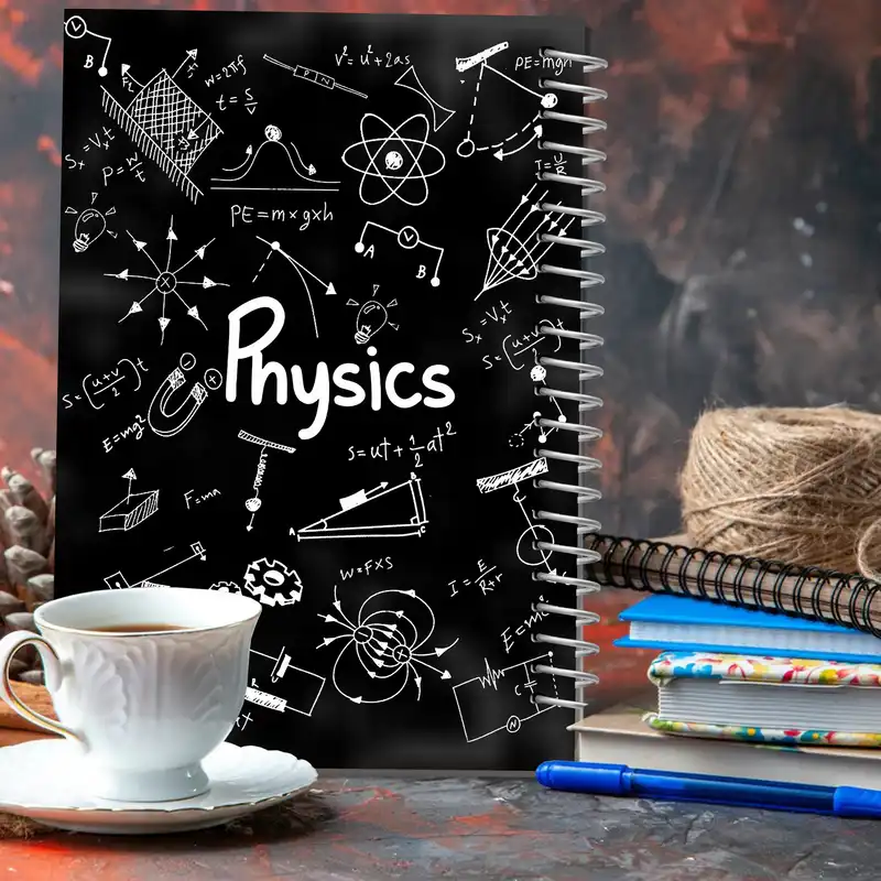 دفتر مشق 100 برگ مستر راد طرح فیزیک مدل کوانتوم کد fiory 2166