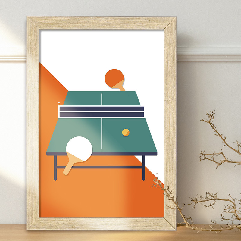 تابلو خندالو مدل پینگ پنگ Ping Pong کد 27990