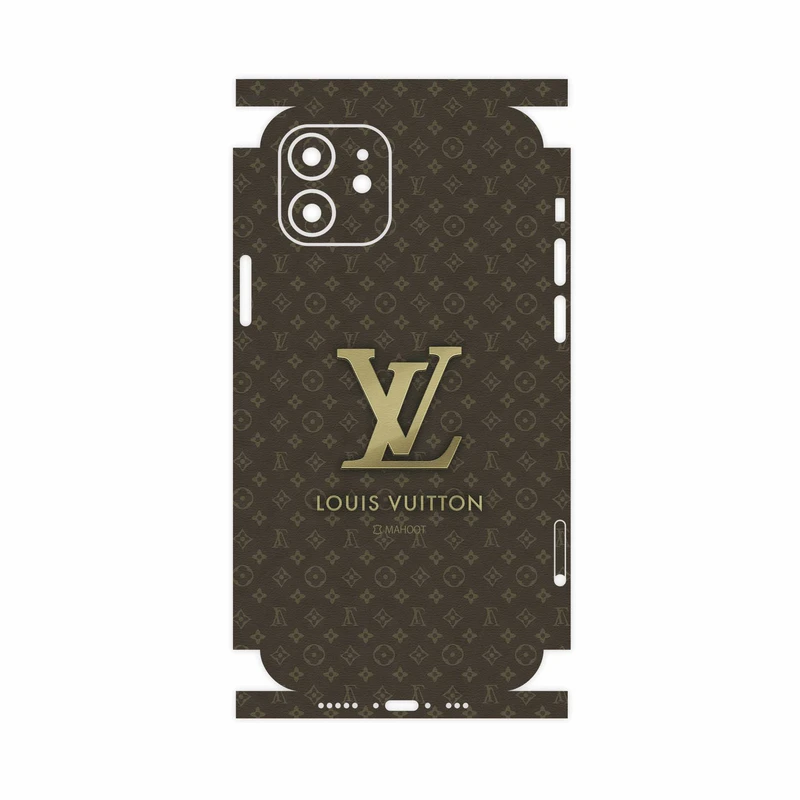 برچسب پوششی ماهوت مدل LOUIS-VUITTON-Logo-FullSkin مناسب برای گوشی موبایل اپل iPhone 12