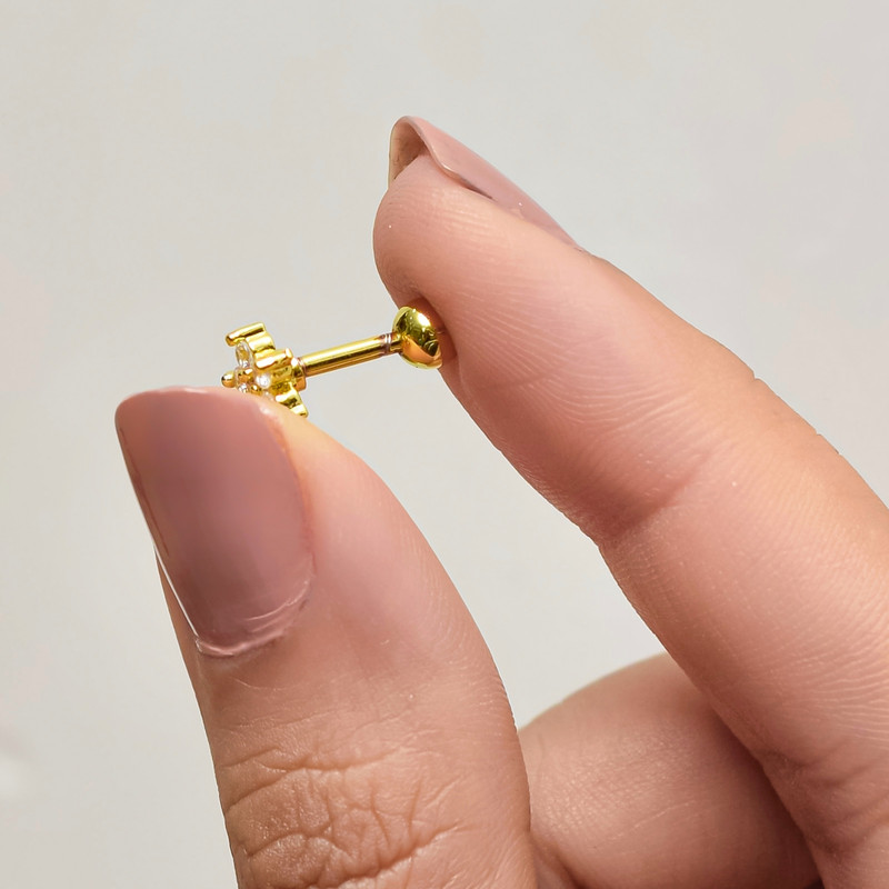 پیرسینگ گوش زنانه پایتخت مدل PS373_A