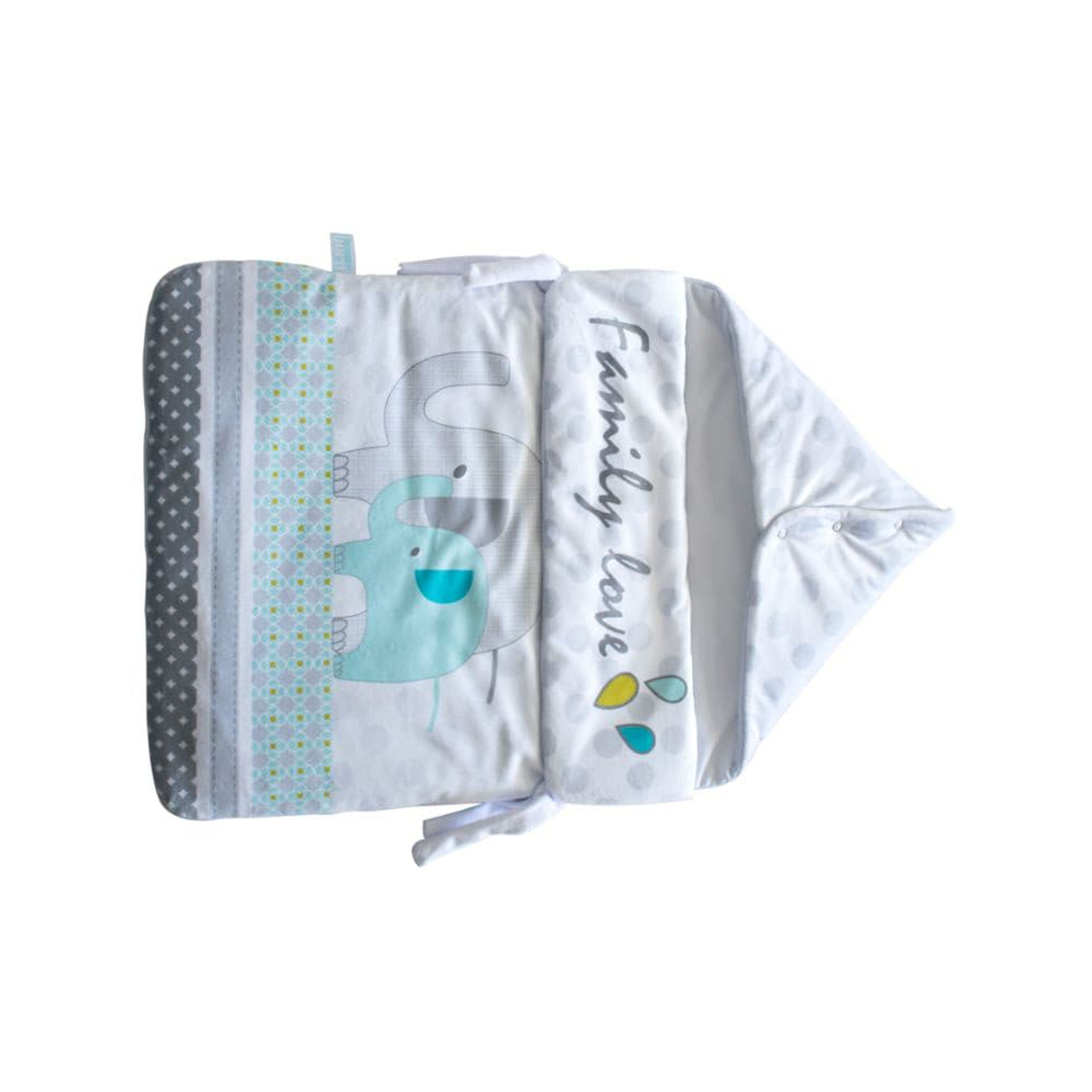 قنداق کودک مدل دو فیل