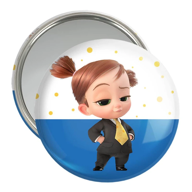 آینه جیبی خندالو مدل بچه رئیس Boss Baby  کد 12530