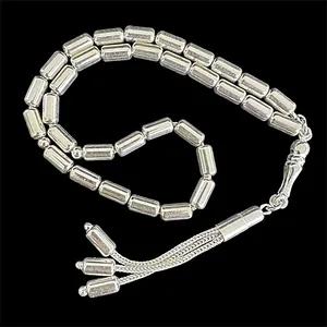 تسبیح نقره کد glsr-279