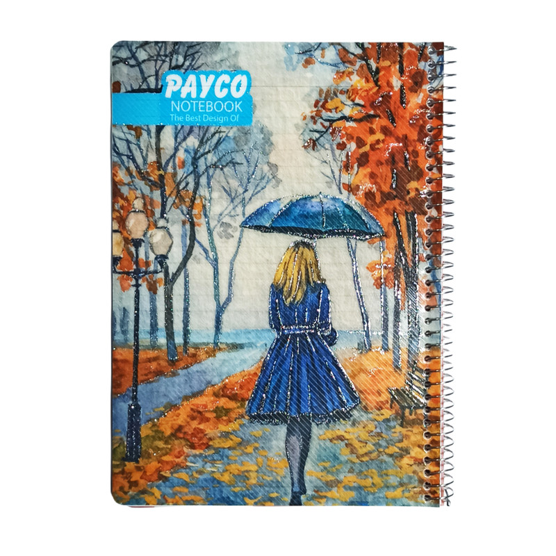 دفتر 100 برگ پایکو طرح پاییز