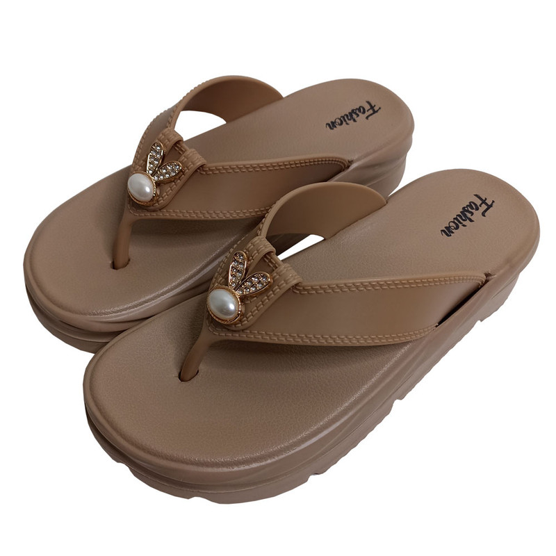 دمپایی لاانگشتی زنانه پاپا مدل هیون کد 1617-NES