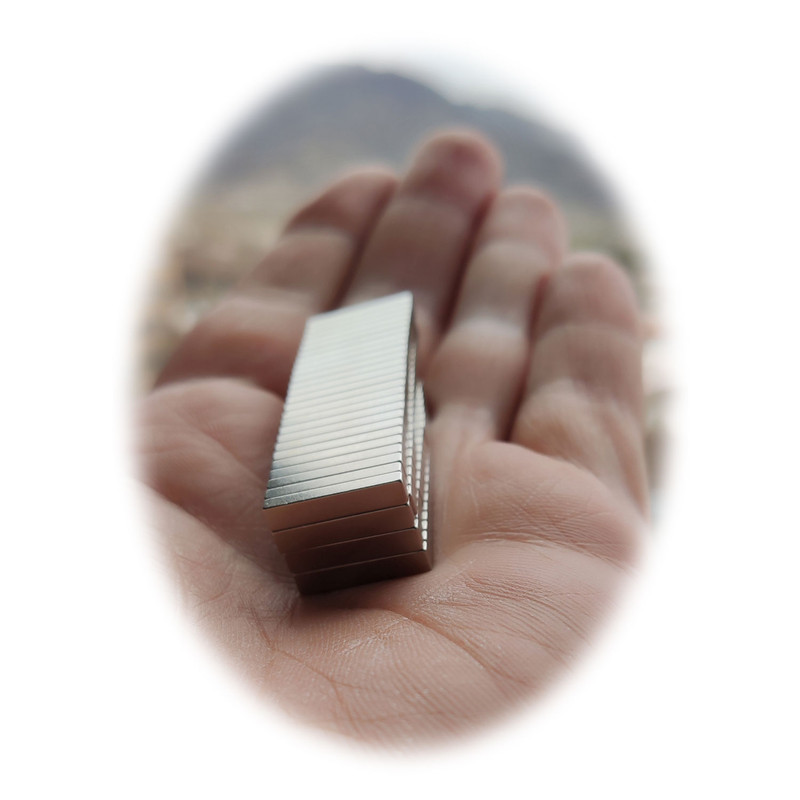 آهن ربا مدل نئودیمیوم بلوک کد B15x3x2 بسته 10 عددی