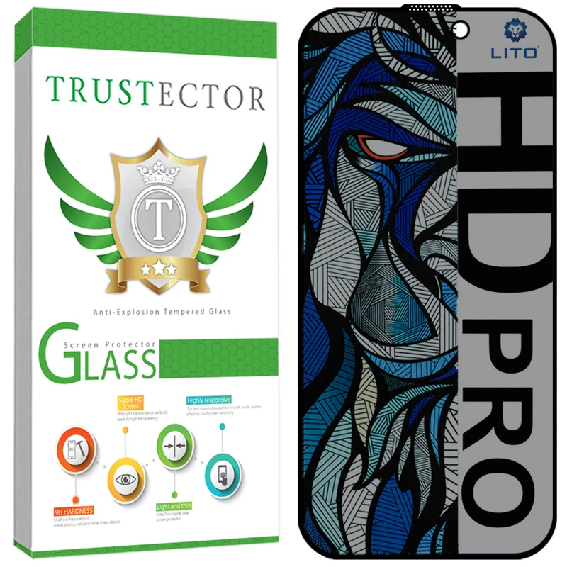 محافظ صفحه نمایش تراستکتور مدل LITOPRVT مناسب برای گوشی موبایل اپل iPhone 16