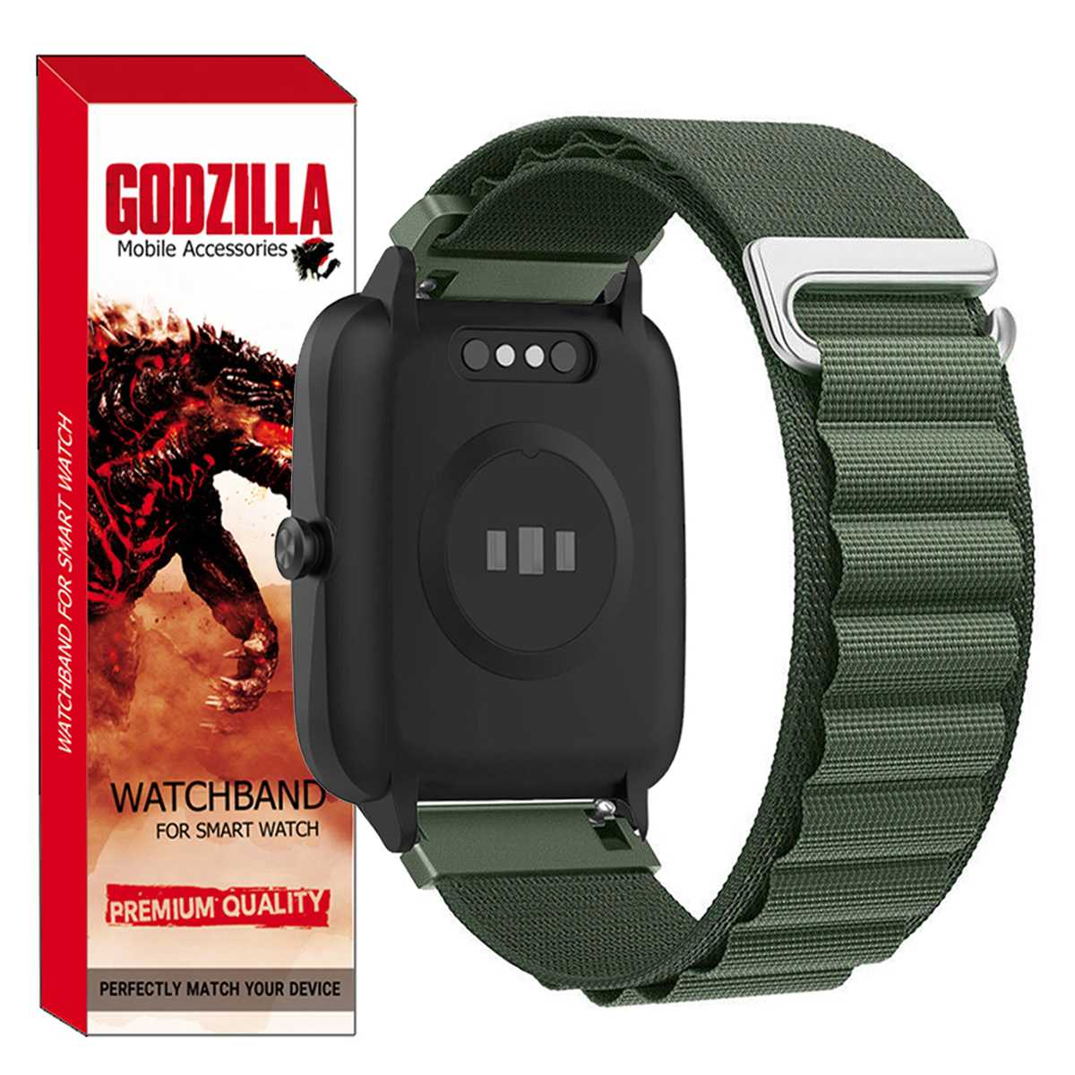 بند گودزیلا مدل ALPINE LOOP مناسب برای ساعت هوشمند امیزفیت GTR 4 Pro / GTR 4