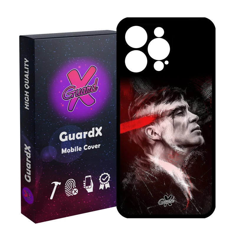 کاور گارد ایکس طرح Peaky Blinders مدل Glass10398 مناسب برای گوشی موبایل اپل iPhone 15 Pro Max