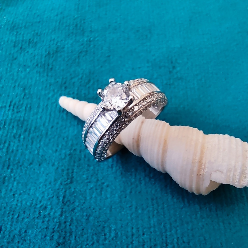 انگشتر نقره زنانه مدل AMT_R098