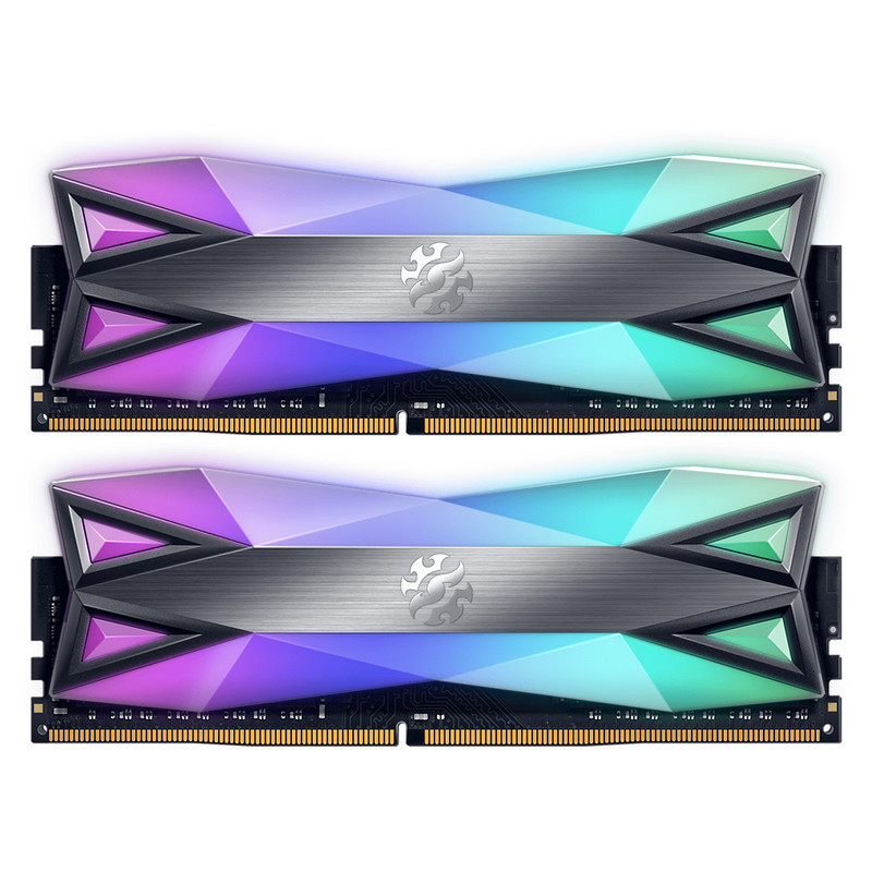 رم کامپیوتر دو کاناله U-DIMM ای دیتا مدل XPG SPECTRIX D60G با فرکانس 3000 مگاهرتز ظرفیت 16 گیگا بایت