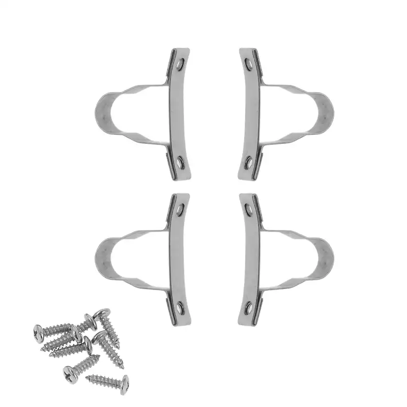 میله پرده مدل پشت دری استیل طول 90 سانتی متر  بسته دو عددی