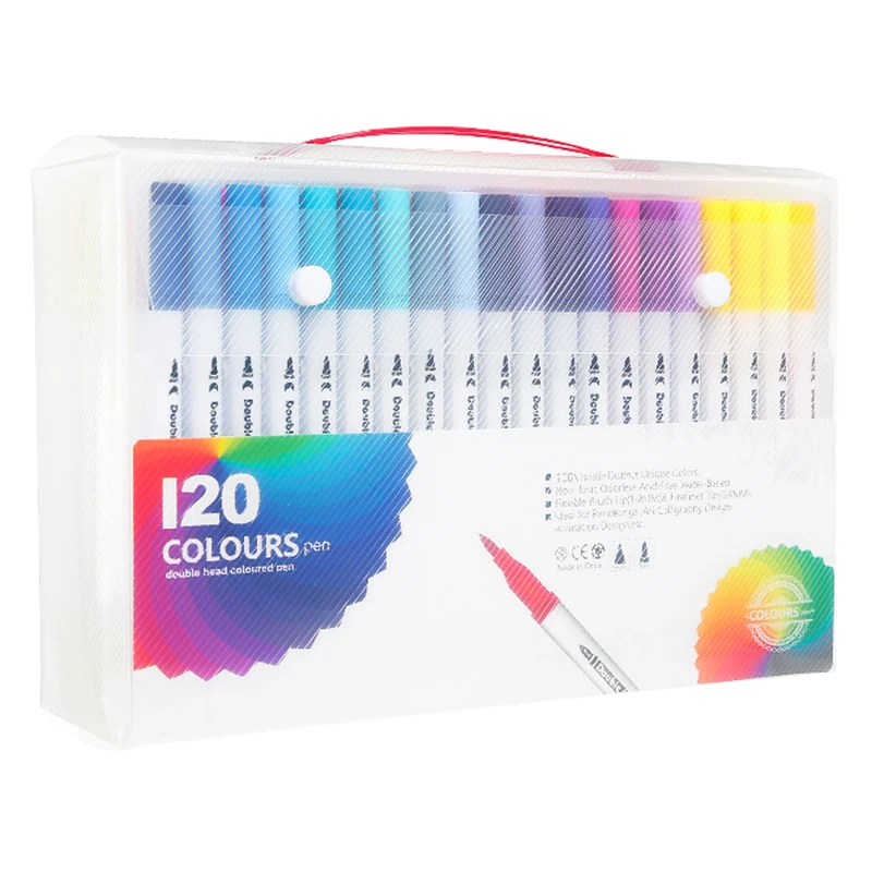 ماژیک طرح دوسر مجموعه 120 عددی