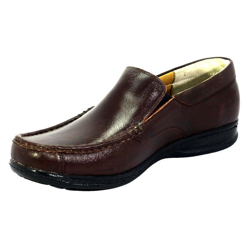 کفش طبی مردانه شهرام طب مدل 1003 رنگ قهوه ای -  - 2