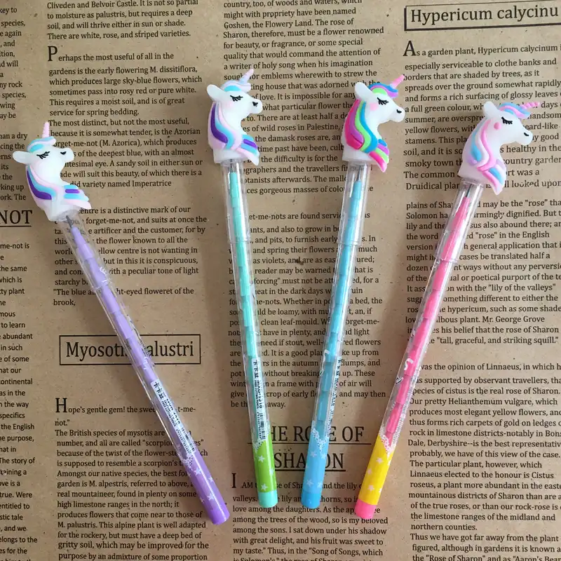 مداد فشنگی طرح یونیکورن کد ZIQ