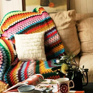 شال مبل و تخت مدل t سایز 130×130 سانتیمتر 