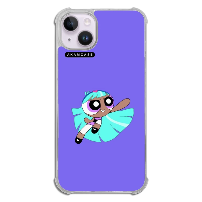 کاور آکام مدل AMCWTA14PLUS-POWERPUFF GIRLS4 مناسب برای گوشی موبایل اپل iPhone 14 Plus