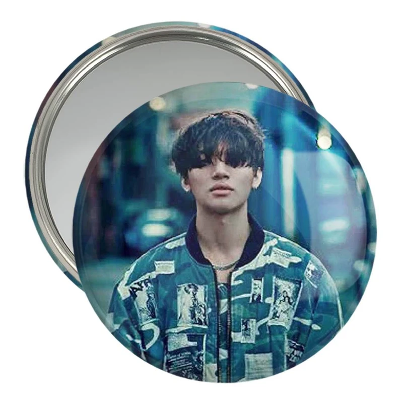 آینه جیبی خندالو مدل ته سونگ گروه بیگ بنگ BIGBANG  کد 12575