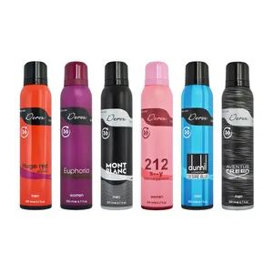  اسپری بدن دریکس مدل S04 حجم 200 میلی لیتر مجموعه 6 عددی