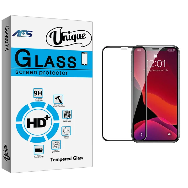 محافظ صفحه نمایش ای اف اس مدل Unique Glass مناسب برای گوشی موبایل اپل Iphone XS MAX