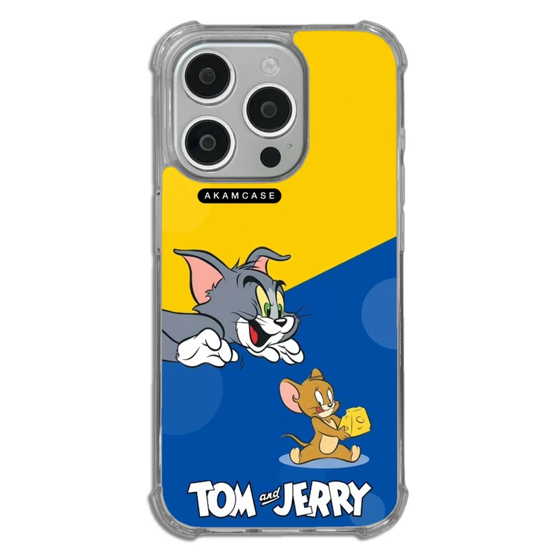 کاور آکام مدل AMC-WTA15PRO-TOM & JERRY15 مناسب برای گوشی موبایل اپل iPhone 15 Pro