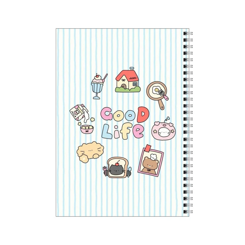 دفتر مشق 100 برگ بامبیلیپ طرح مینیمال کد 1865546