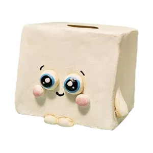 جعبه دستمال کاغذی طرح حبه قند مدل sugar