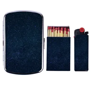   جا سیگاری طرح شب کد V10 به همراه فندک و کبریت