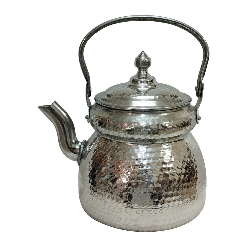 ست کتری و قوری مدل چکشی کد silver ست کتری و قوری مدل چکشی کد silver