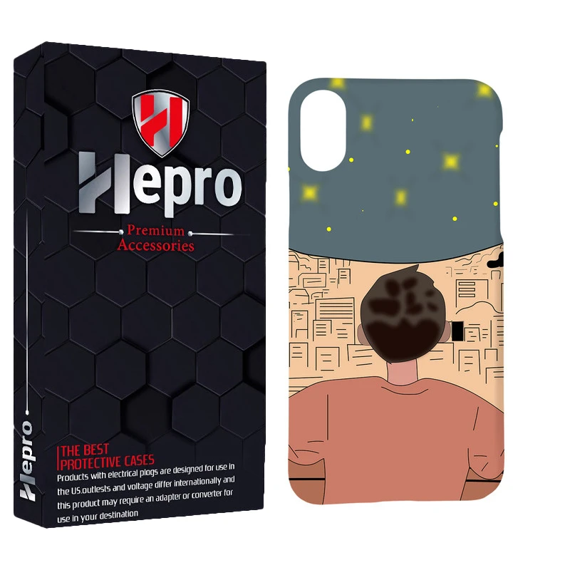 کاور هپرو مدل MC مناسب برای گوشی موبایل اپل IPHONE XS MAX